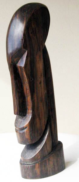 carving: African head